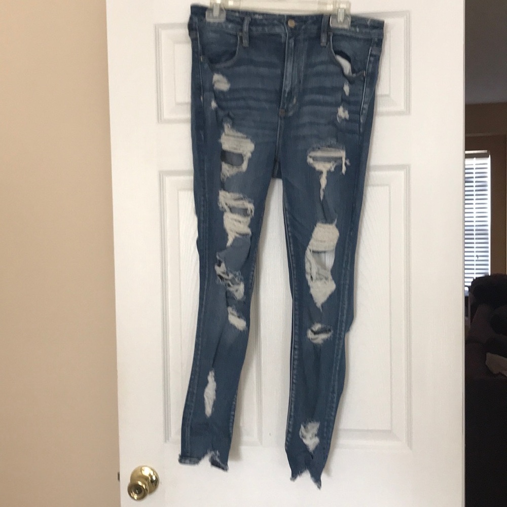 Super high rise jeggings